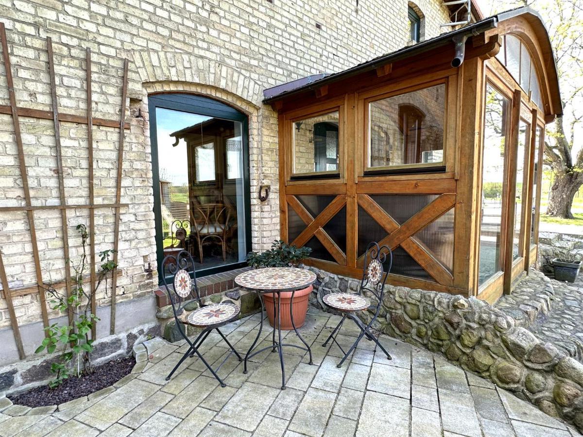 Behindertengerechte Ferienwohnung Nossentiner Huette Dış mekan fotoğraf